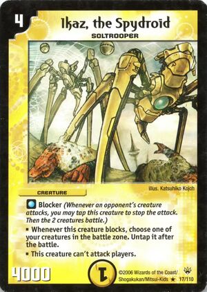 Ikaz, the Spydroid