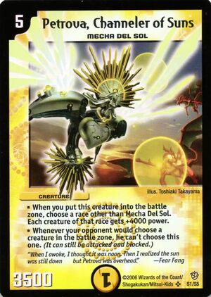 Petrova, Channeler of Suns