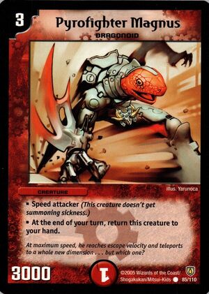 Pyrofighter Magnus